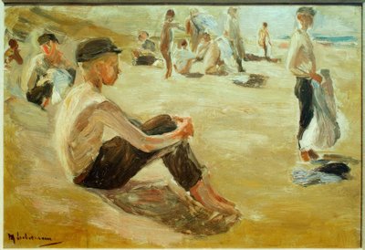 つまみを浸す 作： Max Liebermann